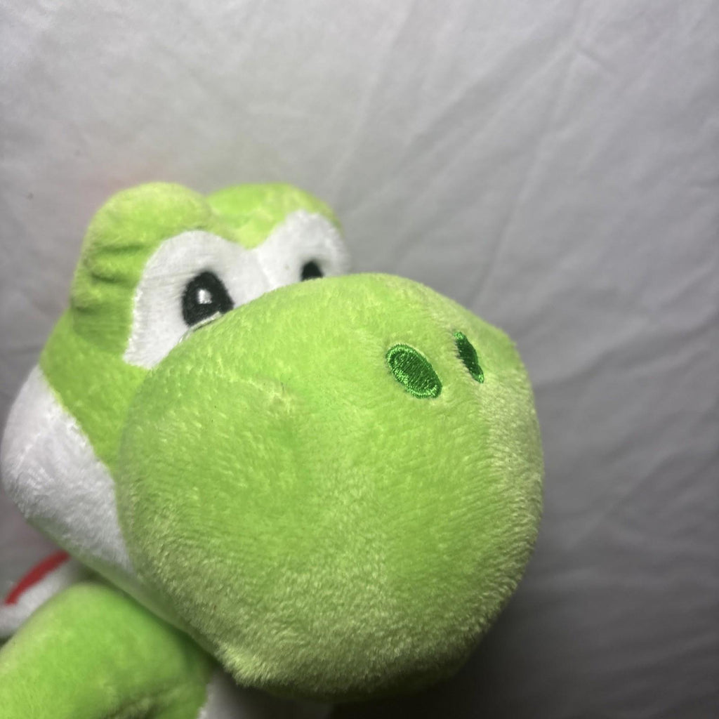 Licensed Nintendo Super Mario Bros -Green Yoshi Plush Soft Toy 18cm - Brand New