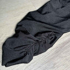 Azuki Jogger / Workout Legging pants Black With Slink Legs Ends Size L.