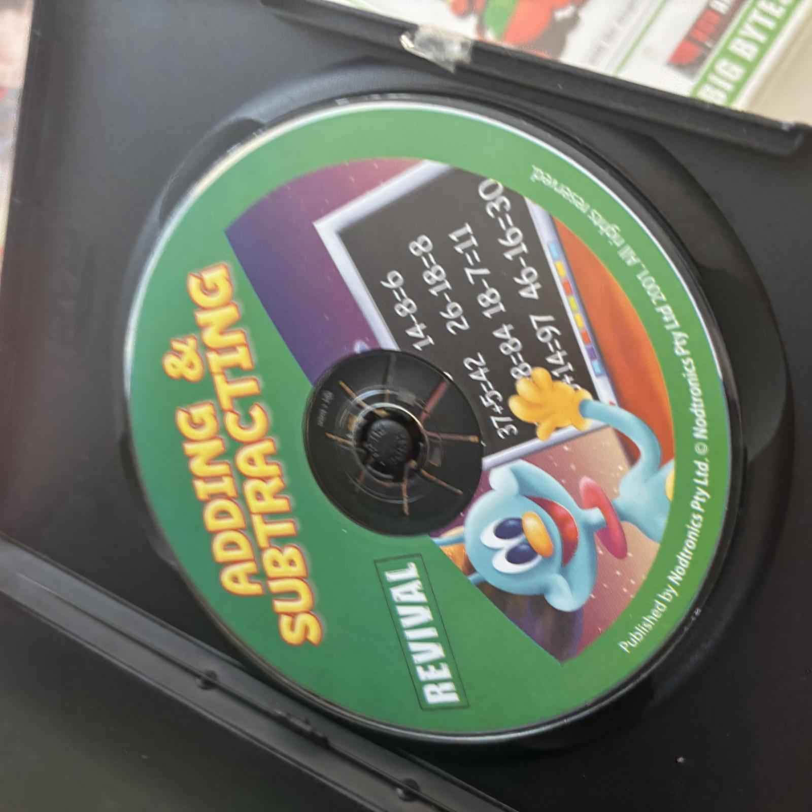 Educational PC CD-ROM Software Bundle for Kids