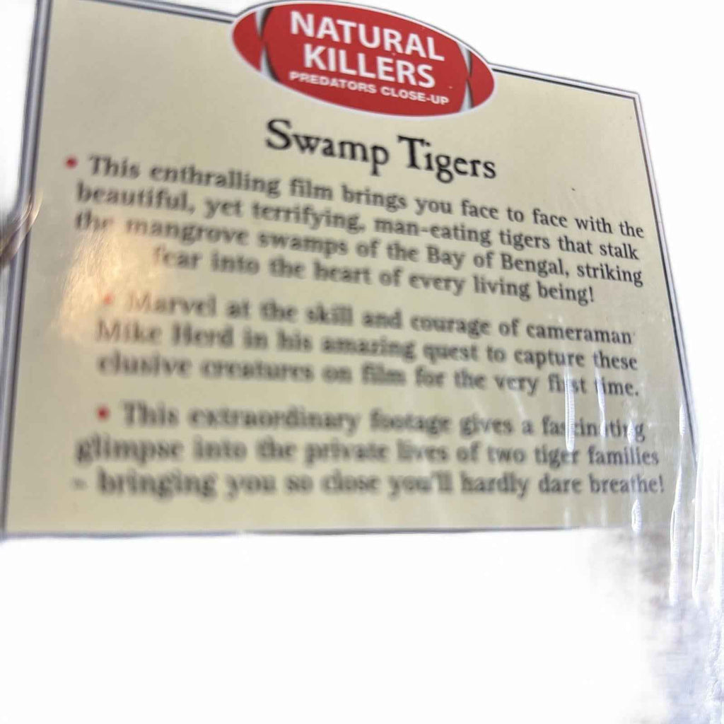 Swamp Tigers Natural Killers Predators Close Up New Sealed DVD