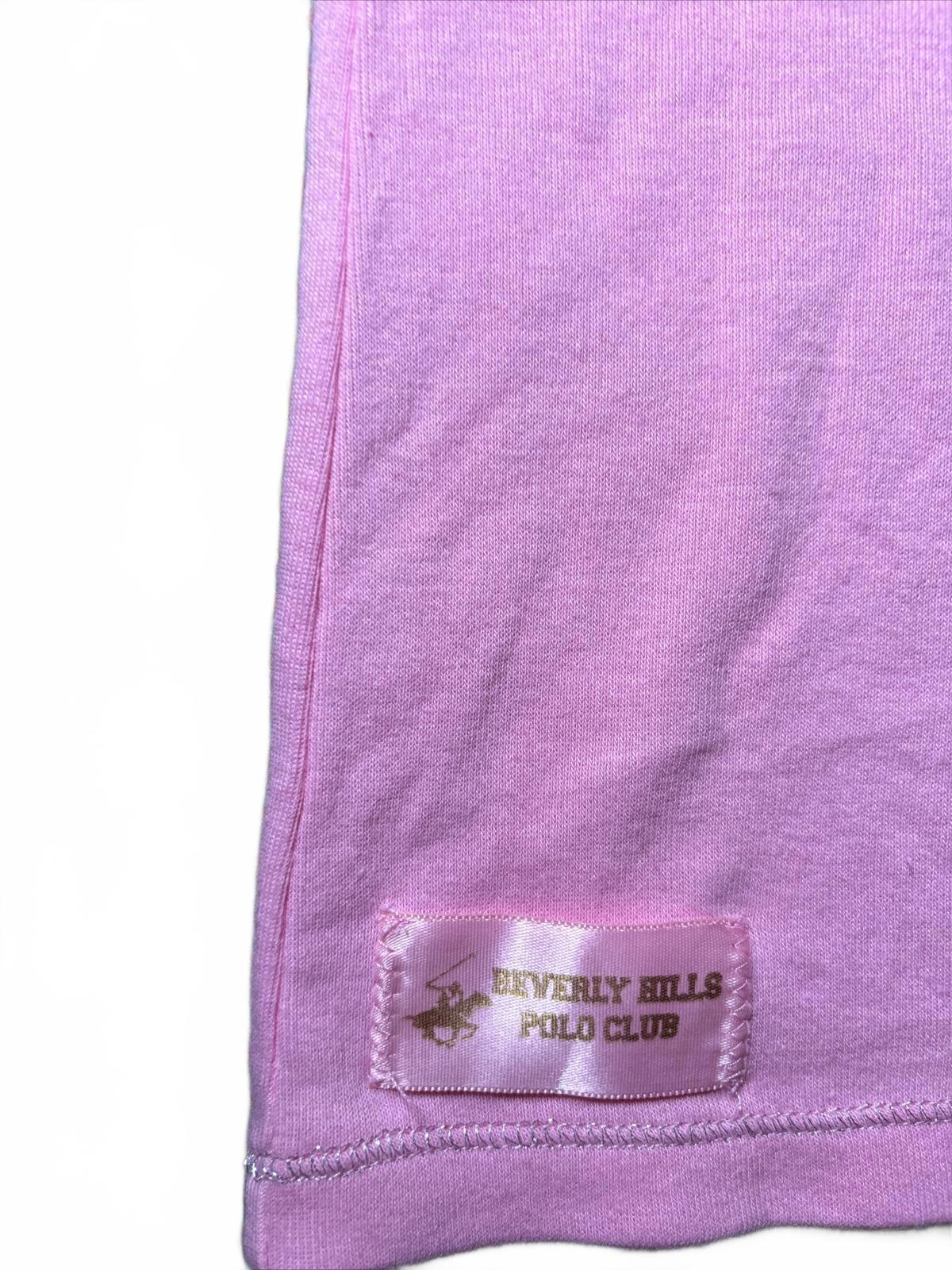 Beverly Hills Polo Club Pink Hooded Polo Shirt Size L/14-16 - Come Sell Nearly Anything
