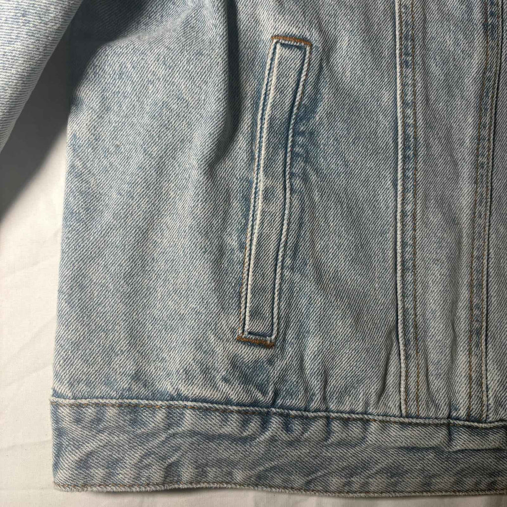 Bohemian Traders XXXL Denim Jacket Ice Blue Men's Outerwear #DenimJacket