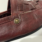 Bruno Magli men's brown leather loafers Dress Shoes Size 41 Man Made in Italy - Come Sell Nearly Anything