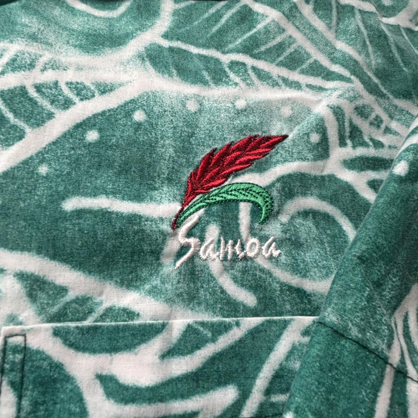 G&T Schuster Designs Mens Samoa Shirt Size L Summer Vintage Tropical