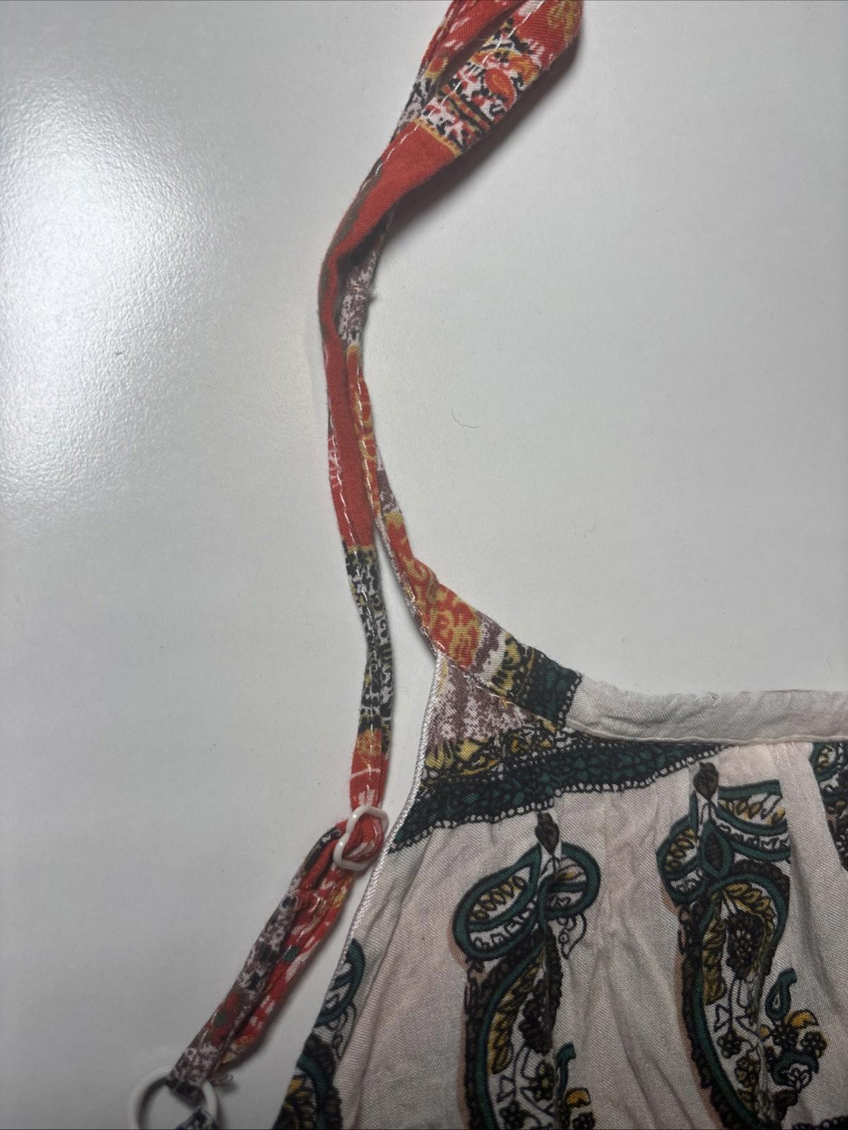 ANAP Japanese Silk Lined Stappy Bodysuit Romper Flower Design - Come Sell Nearly Anything