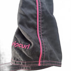 Ripcurl Shorts Women 14 Black (Pink Stitching) Low Rise Board shorts