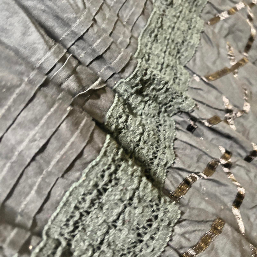 Capital M Black Tiered Skirt Women's Size M Vintage Boho Summer