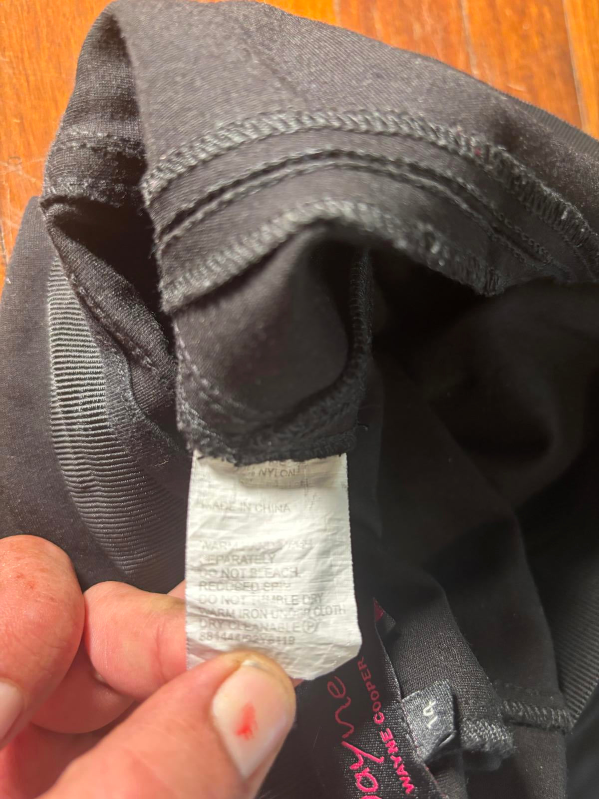 Wayne by Wayne Cooper Women's Black Leggings Size 14 - Come Sell Nearly Anything