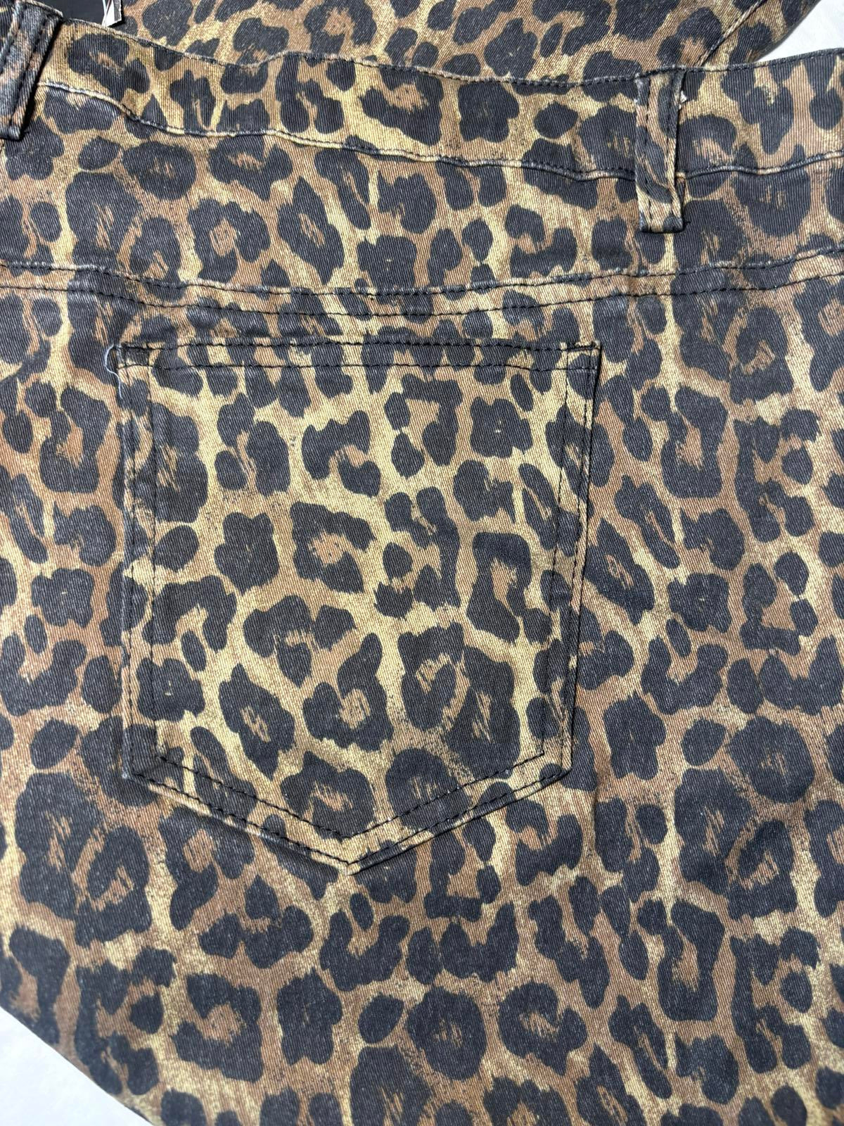 Liz Jordan / Noni B Women's Leopard Print Casual Pants - Come Sell Nearly Anything