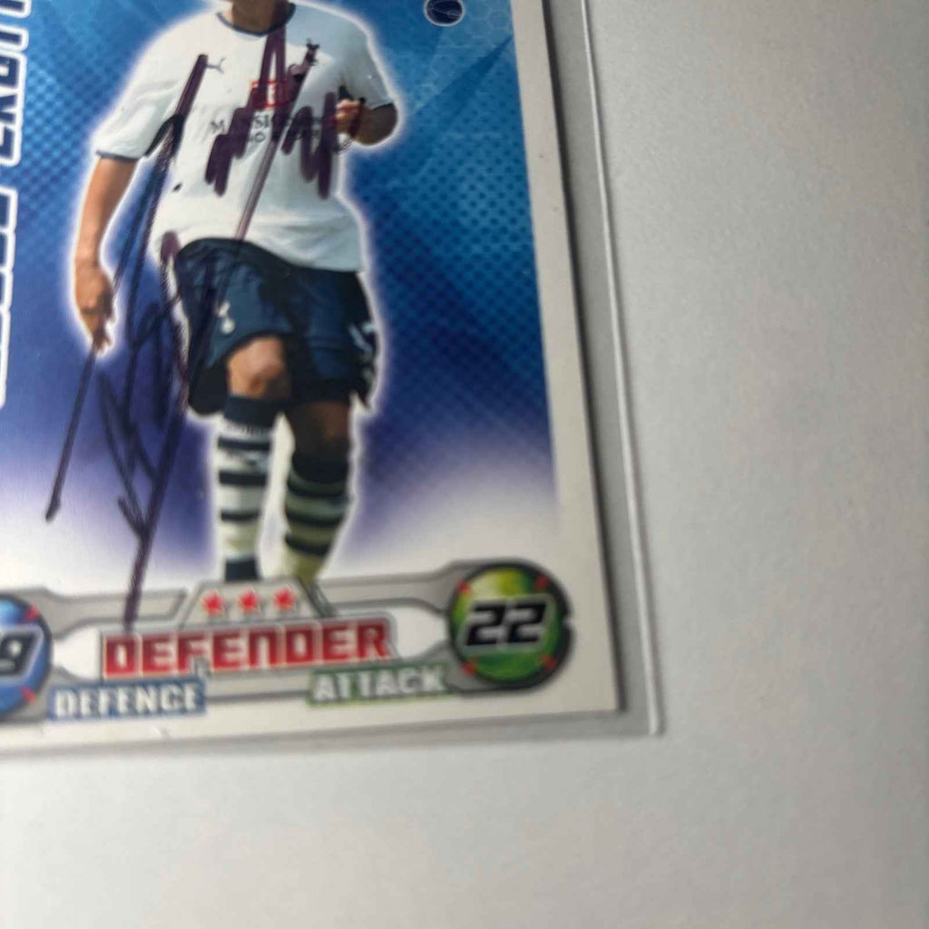 2008/09 Signed Topps Match Attax Card - Benoit Assou-Ekotto, Tottenham Hotspur