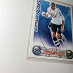 2008/09 Signed Topps Match Attax Card - Jermaine Jenas Tottenham Hotspur