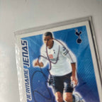 2008/09 Signed Topps Match Attax Card - Jermaine Jenas Tottenham Hotspur