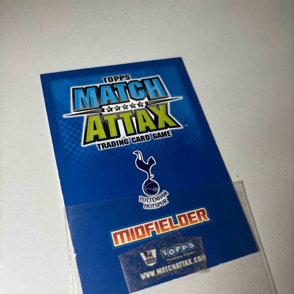 2008/09 Signed Topps Match Attax Card - Jermaine Jenas Tottenham Hotspur