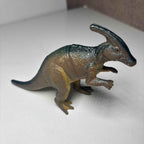 Vintage 12cm Plastic Dinosaur Figure - 1990s Collectible Toy