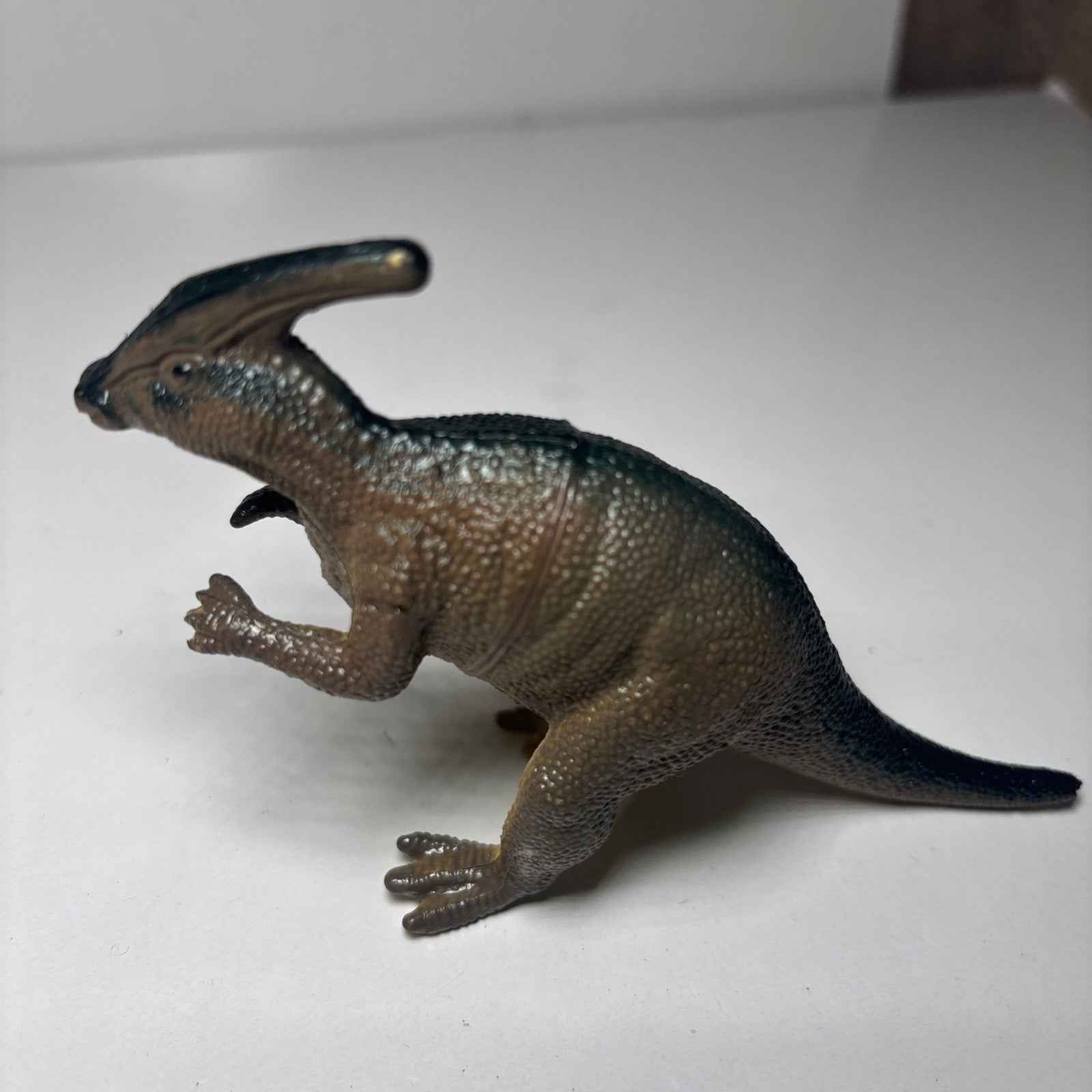 Vintage 12cm Plastic Dinosaur Figure - 1990s Collectible Toy