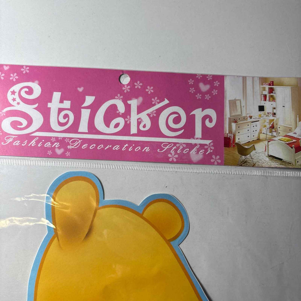 Disney Winnie the Pooh Decorative Wall Stickers Large 40cm Sheets~Pooh & Piglet