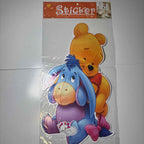 Disney Winnie the Pooh Decorative Wall Stickers Large 40cm Sheets~Pooh & Eaore