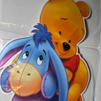 Disney Winnie the Pooh Decorative Wall Stickers Large 40cm Sheets~Pooh & Eaore