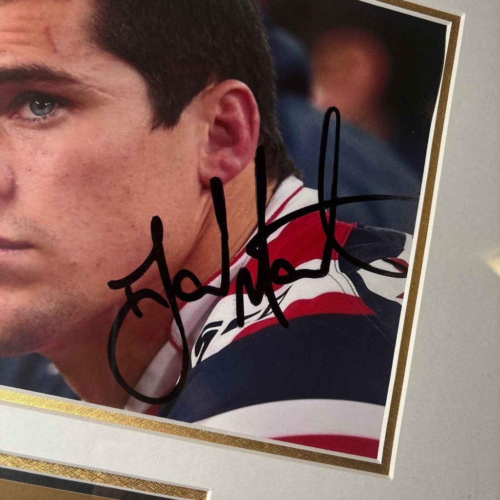 Daniel Mortimer Signed Photo Framed NRL Autographed and COA