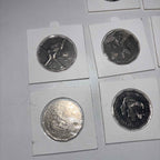 8x Unique 50c Coin Circulated And 2 Error Coins Good Condition In 2x2