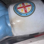 Melbourne Victory CLUB SUPPORTER 3D Fan hand Foam Hand A-league- OOP Stain