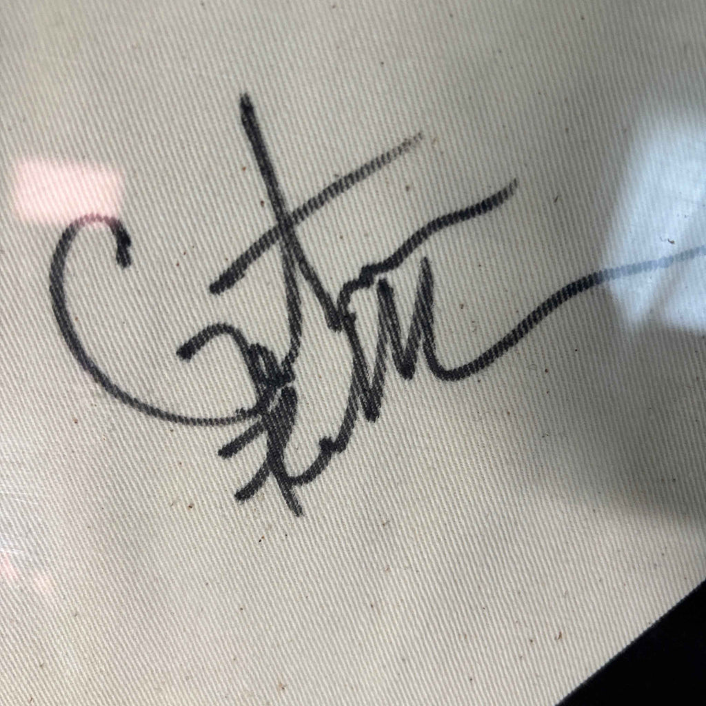 Framed The Kings of Leon Signed Brisbane Concert Poster by Daymon Greulich & Band Items 1.3m Wide