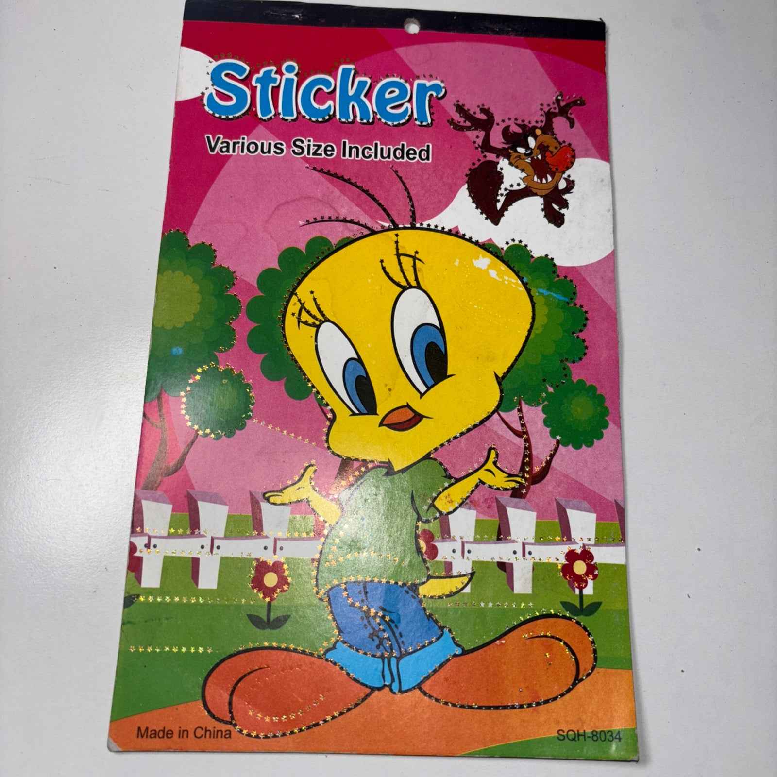 Tweety Taz And Bugs Bunny Sticker Book By Looney Tunes