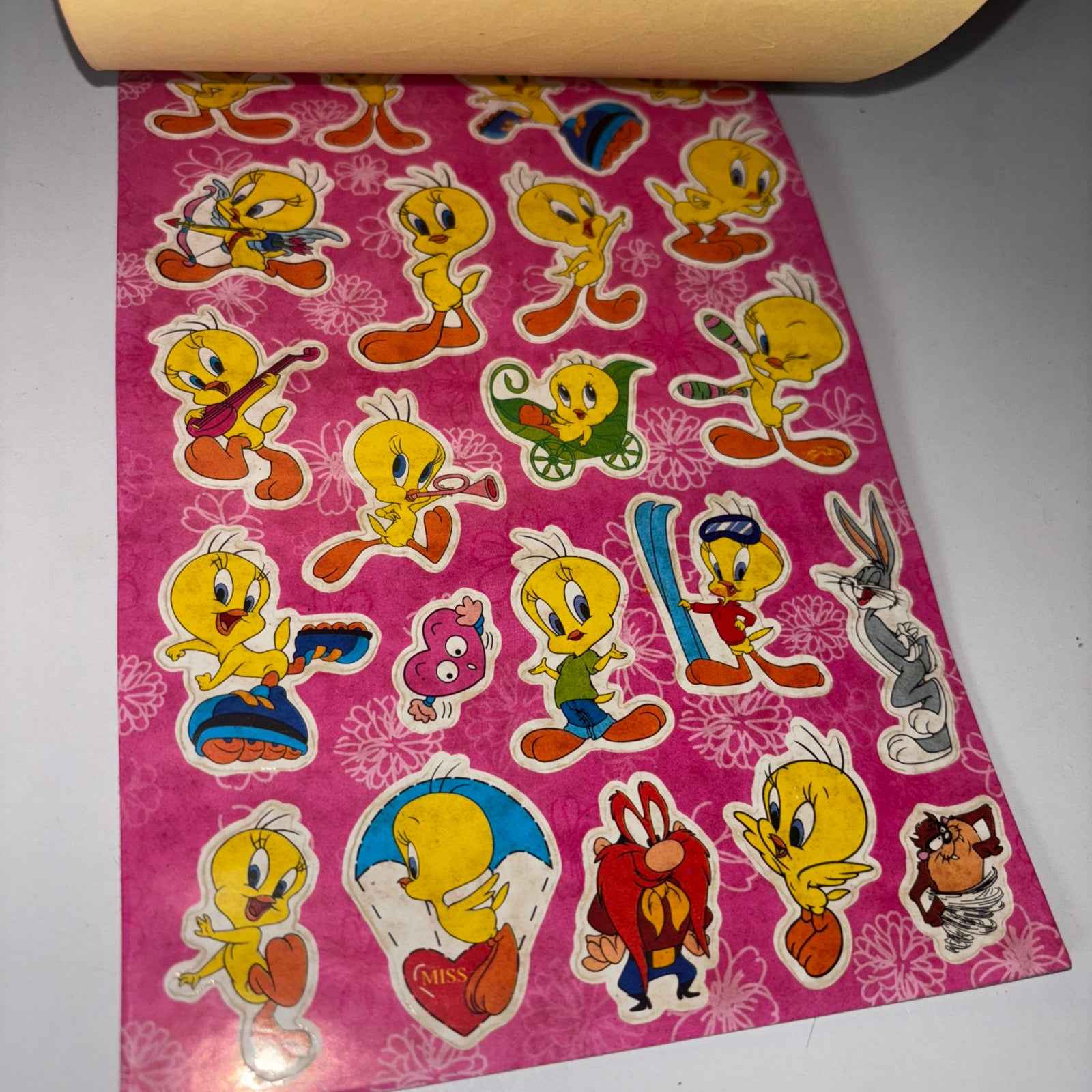 Tweety Taz And Bugs Bunny Sticker Book By Looney Tunes