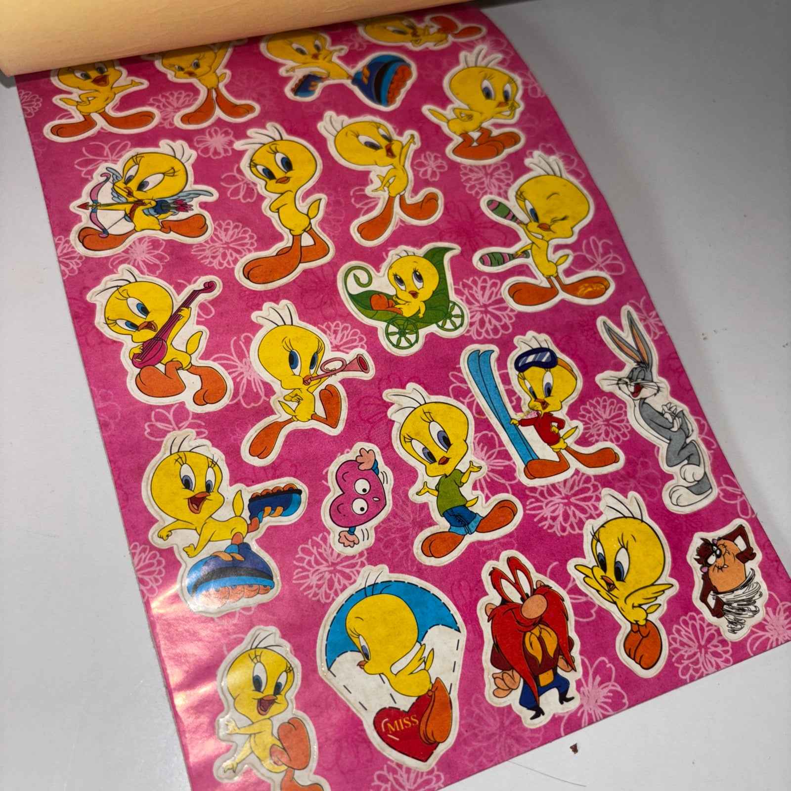 Tweety Taz And Bugs Bunny Sticker Book By Looney Tunes