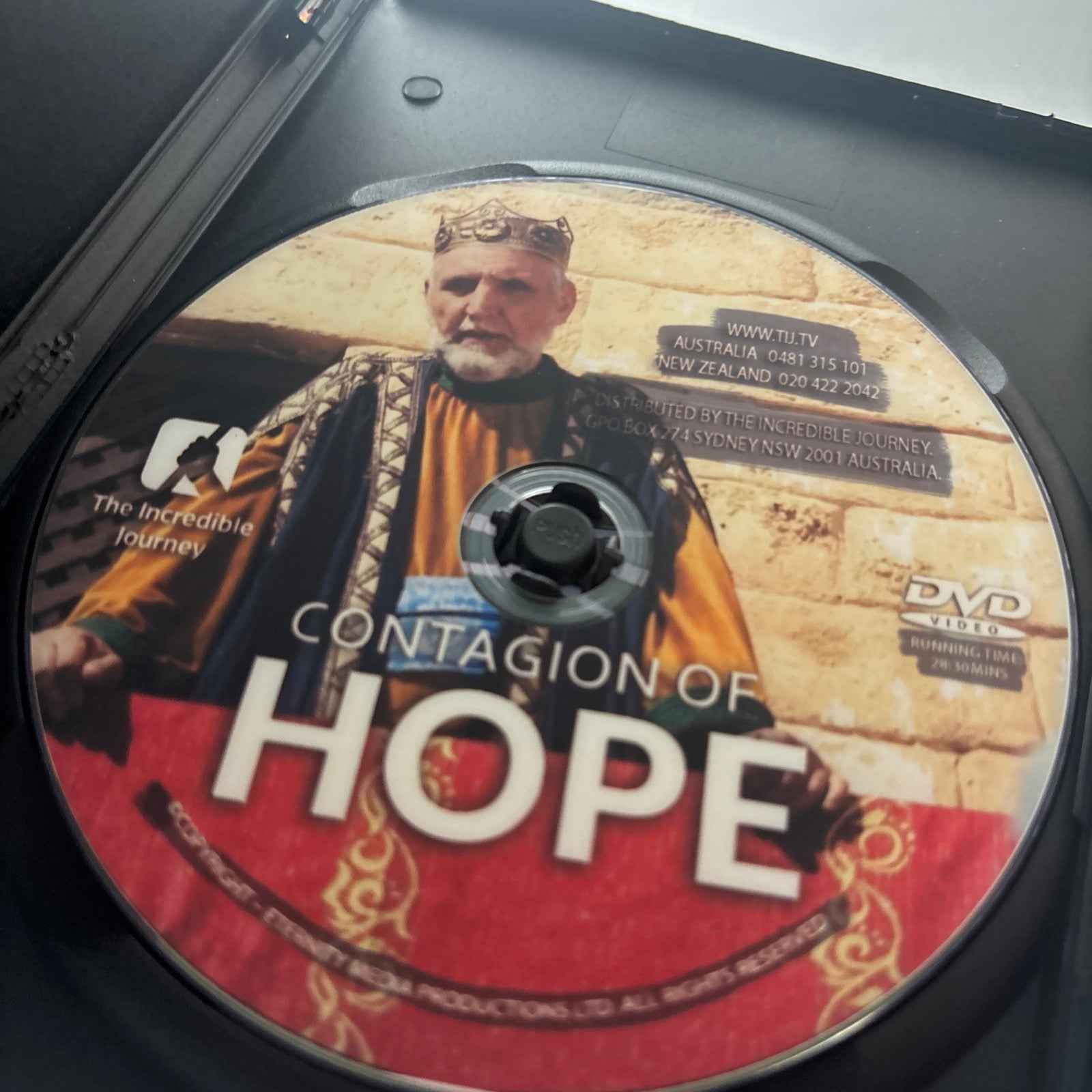 Contagion of Hope DVD- Gary Kent - Incredible Journey