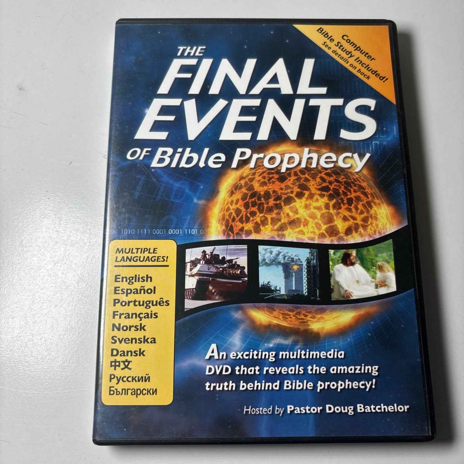The Final Events of Bible Prophecy DVD - Doug Batchelor -Region Free