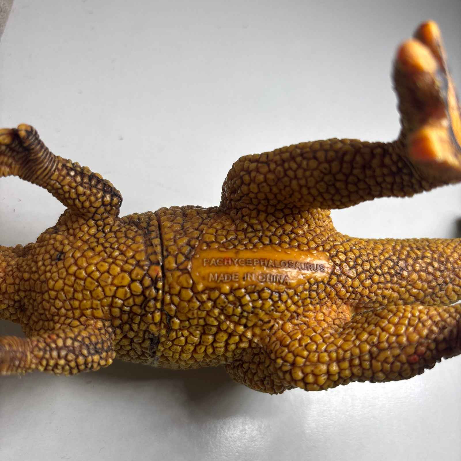 Vintage 1992 Plastic Dinosaur Pachycephalosaurus 5” Long