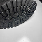 Diesel Women's Prairie Black Oiled Leather Tall Pull On Boots Size 8.5