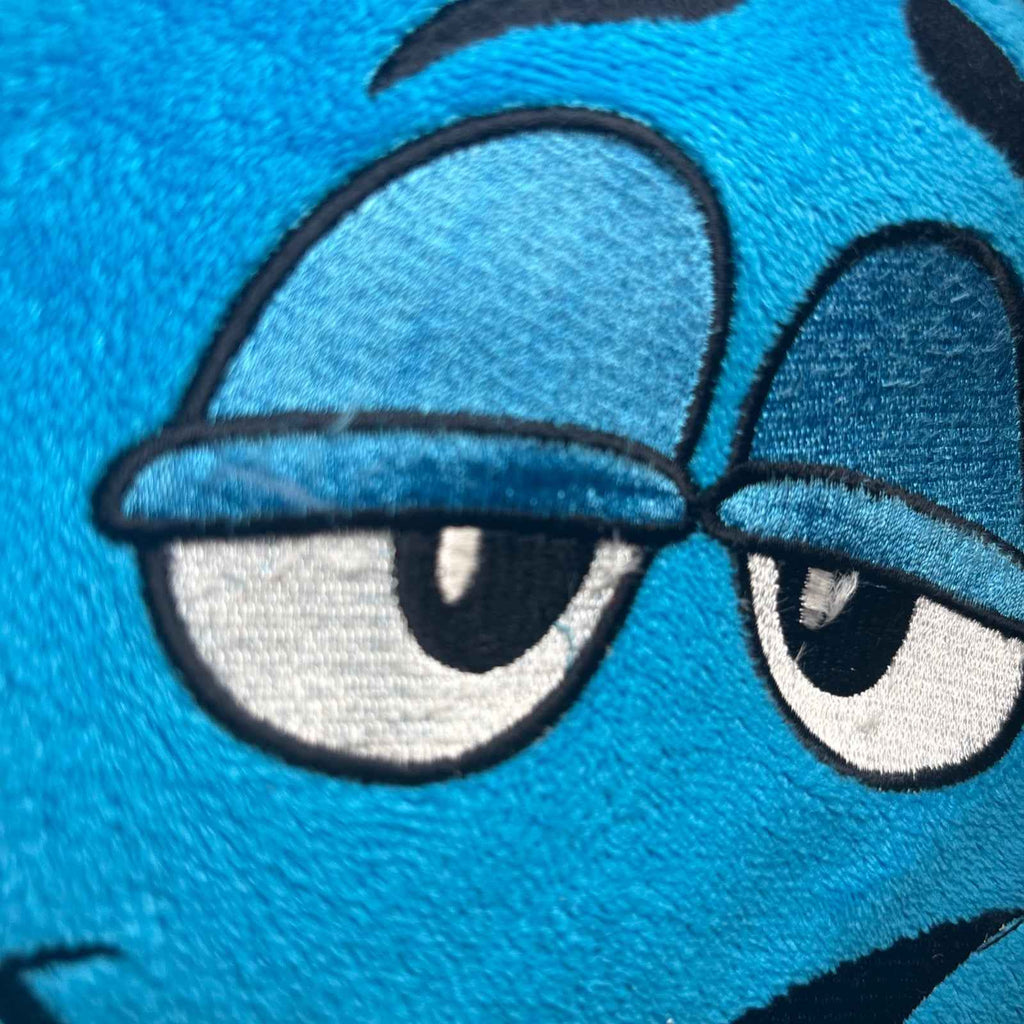 Vintage Mars M&Ms Blue Plush, 60cm Soft Toy, 1992