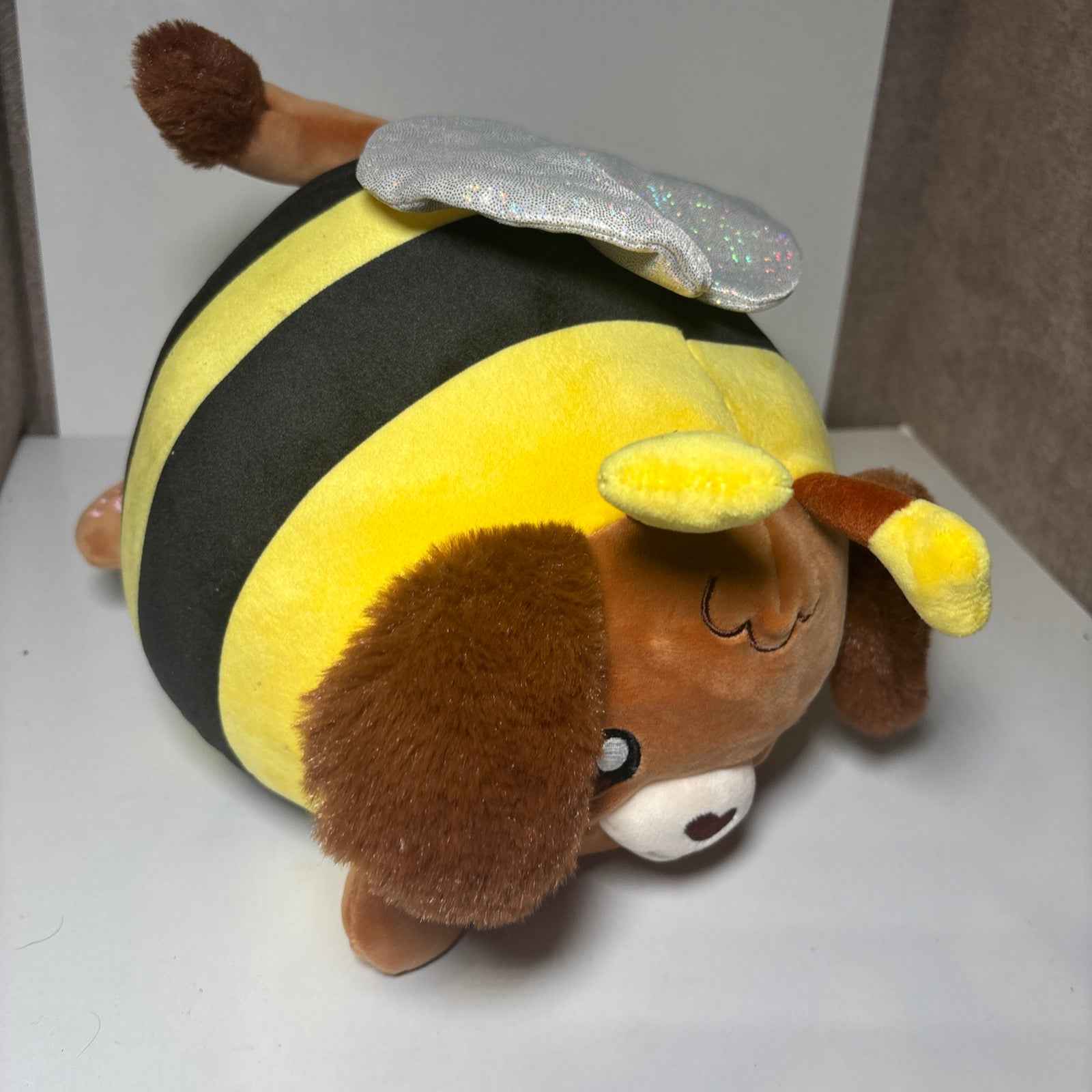 Korimco Mixamals Rare 21CM Dog & Bee Plush Toy