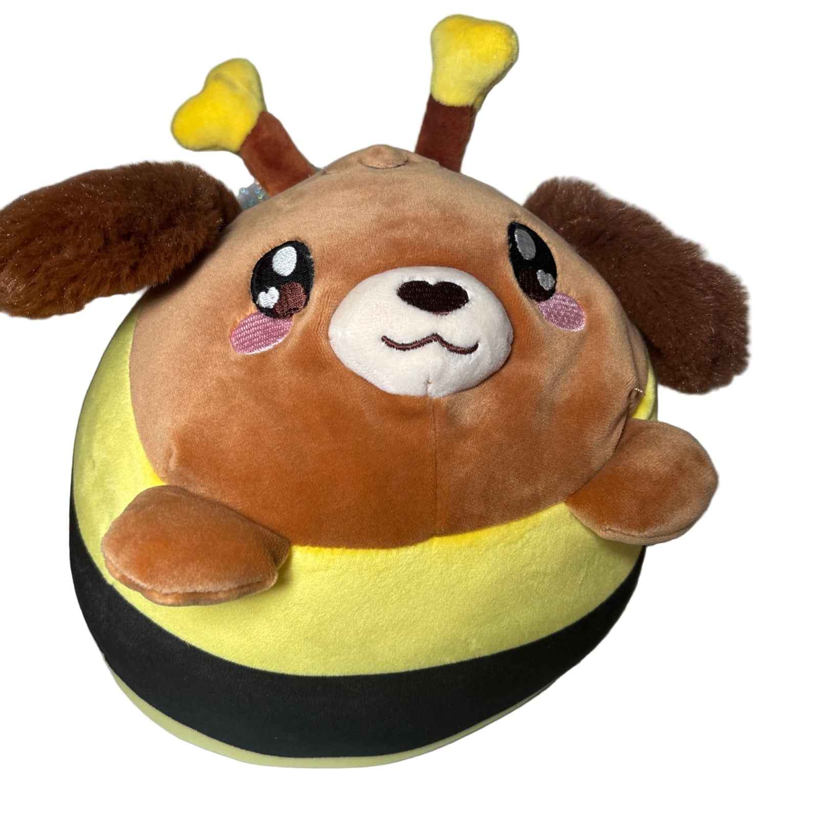 Korimco Mixamals Rare 21CM Dog & Bee Plush Toy