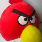 Angry Birds Plush Red Bird Toy Stuffed Animal 10" Commonwealth 2010
