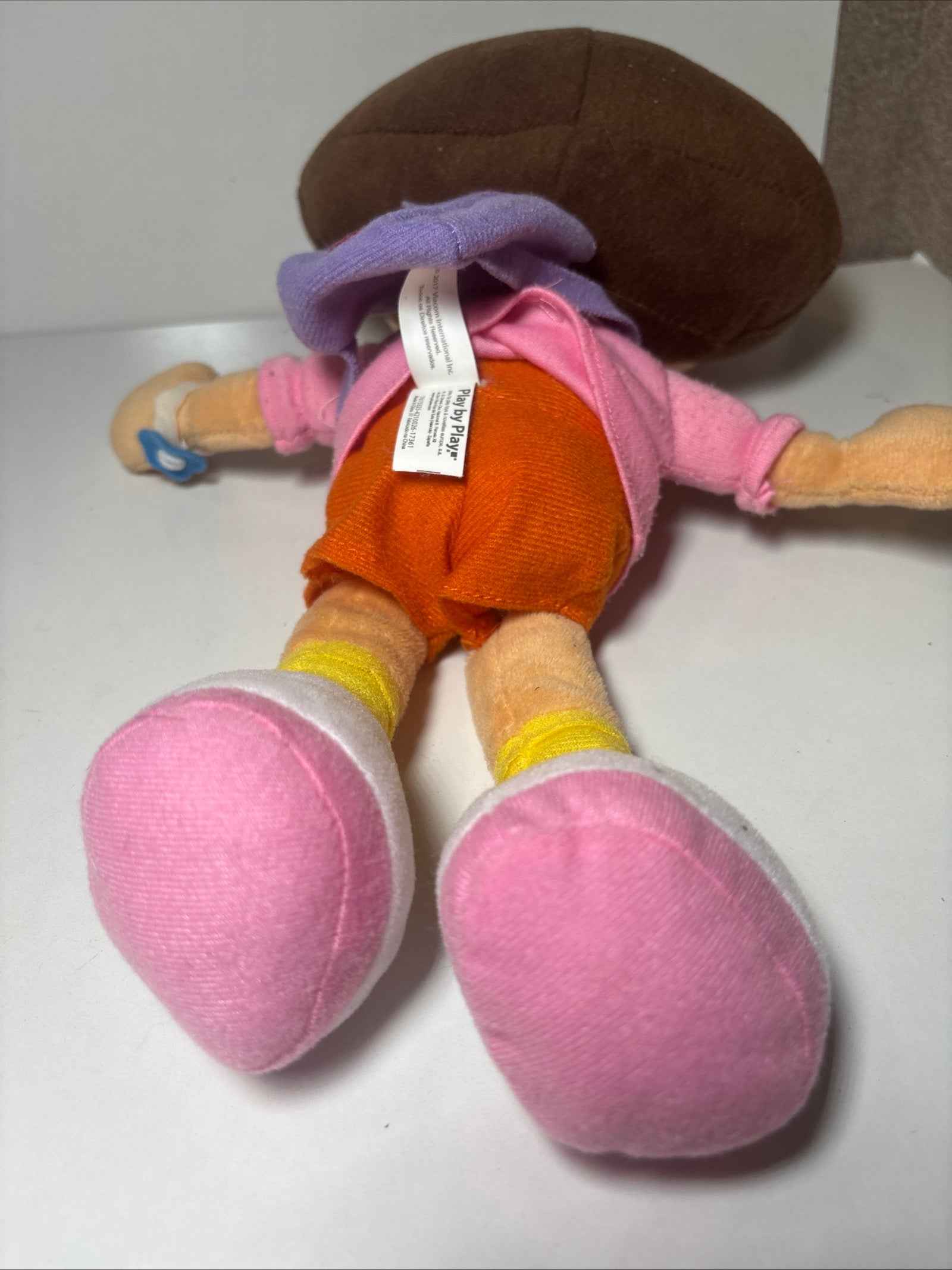 Dora The Explorer Nickelodeon 2017 Plush stuffed Soft Toy 35cm Tall Play by Play
