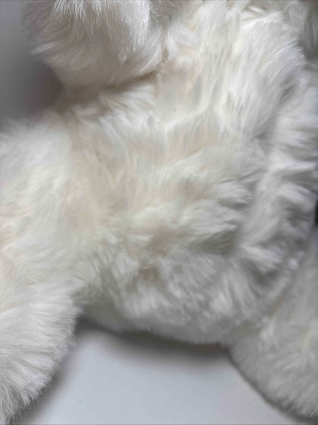 45cm Polar Bear W Santa Animal Toy Gray White Black K&M International Australia