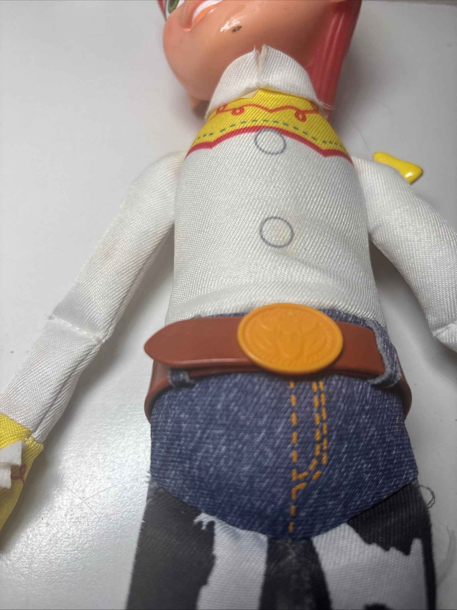 JESSIE Toy Story Plush Doll Figure Talking Push Button Thinkway Toys No Hat