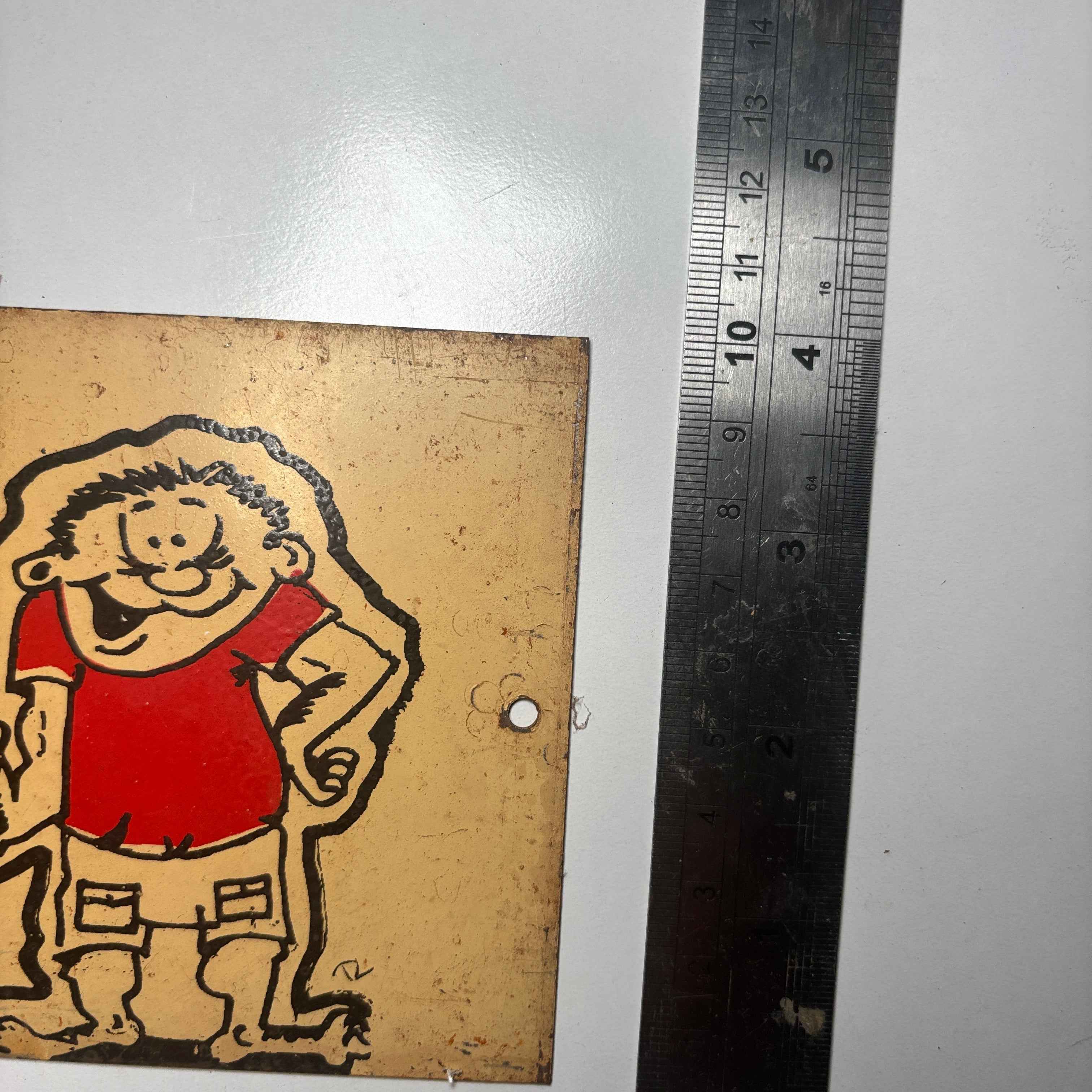 Up Yours im staying on Home Brew Comic  Advert Vintage Retro Style Metal Sign