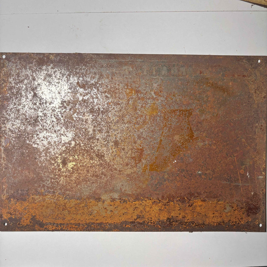 Speed Record  A.J.S. Motorcycle England Metal Sign