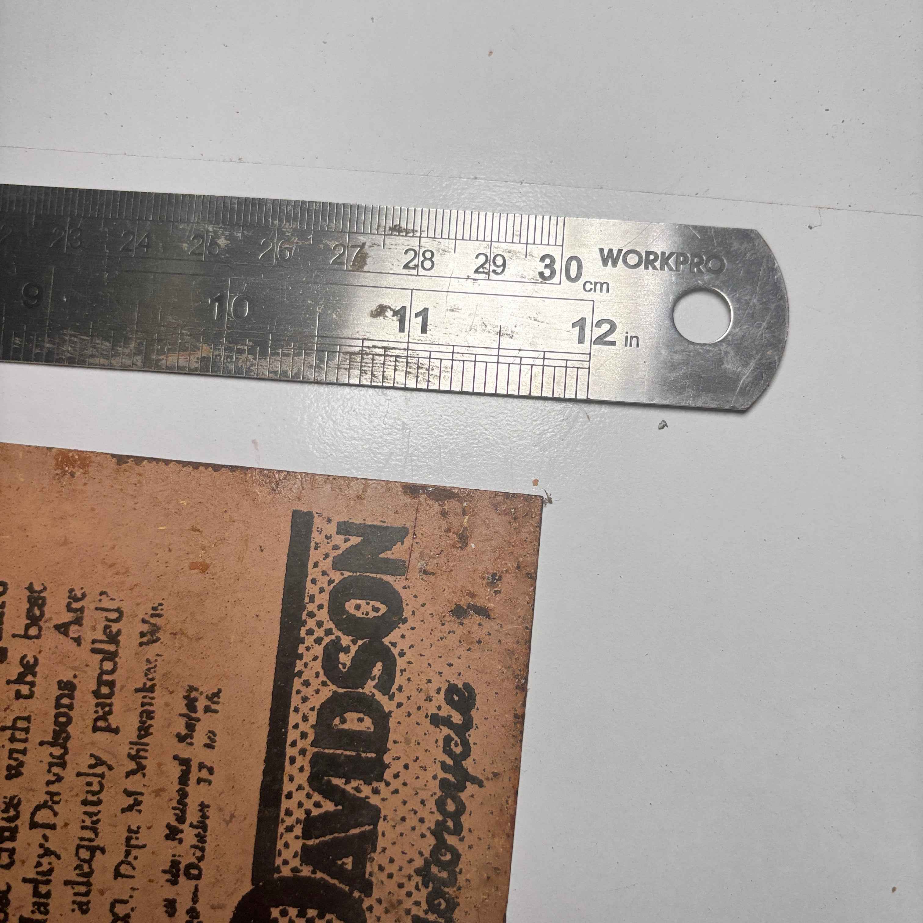 Harley Davison Press Another Man killed Car Crash Motorcycle Advert Metal Sign