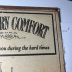 Southern Comfort Alcohol Bar Rustic Tin Metal Sign Man cave  Australian made