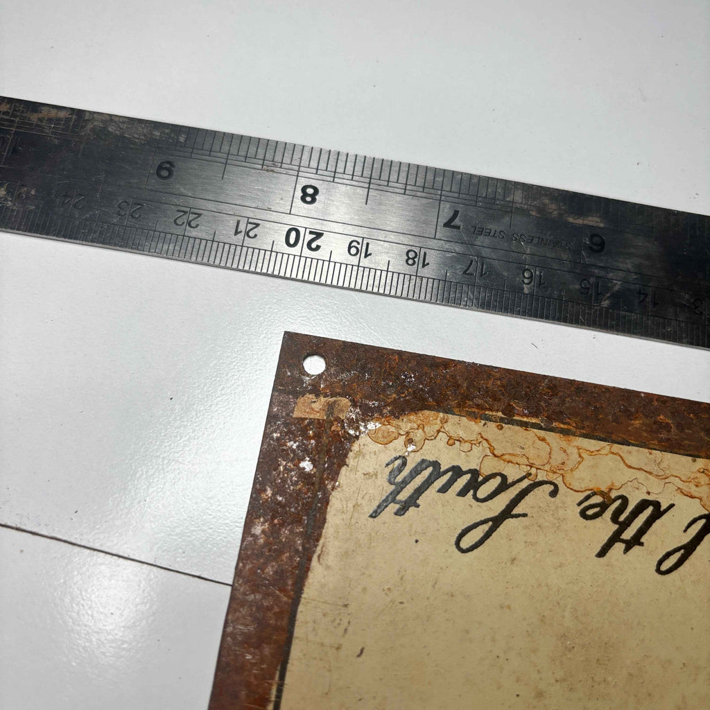 Southern Comfort Alcohol Bar Rustic Tin Metal Sign Man cave  Australian made