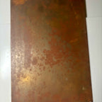 "1957 FORD THUNDERBIRD" METAL ADVERTISING SIGN 30sm x 20cm VTG.