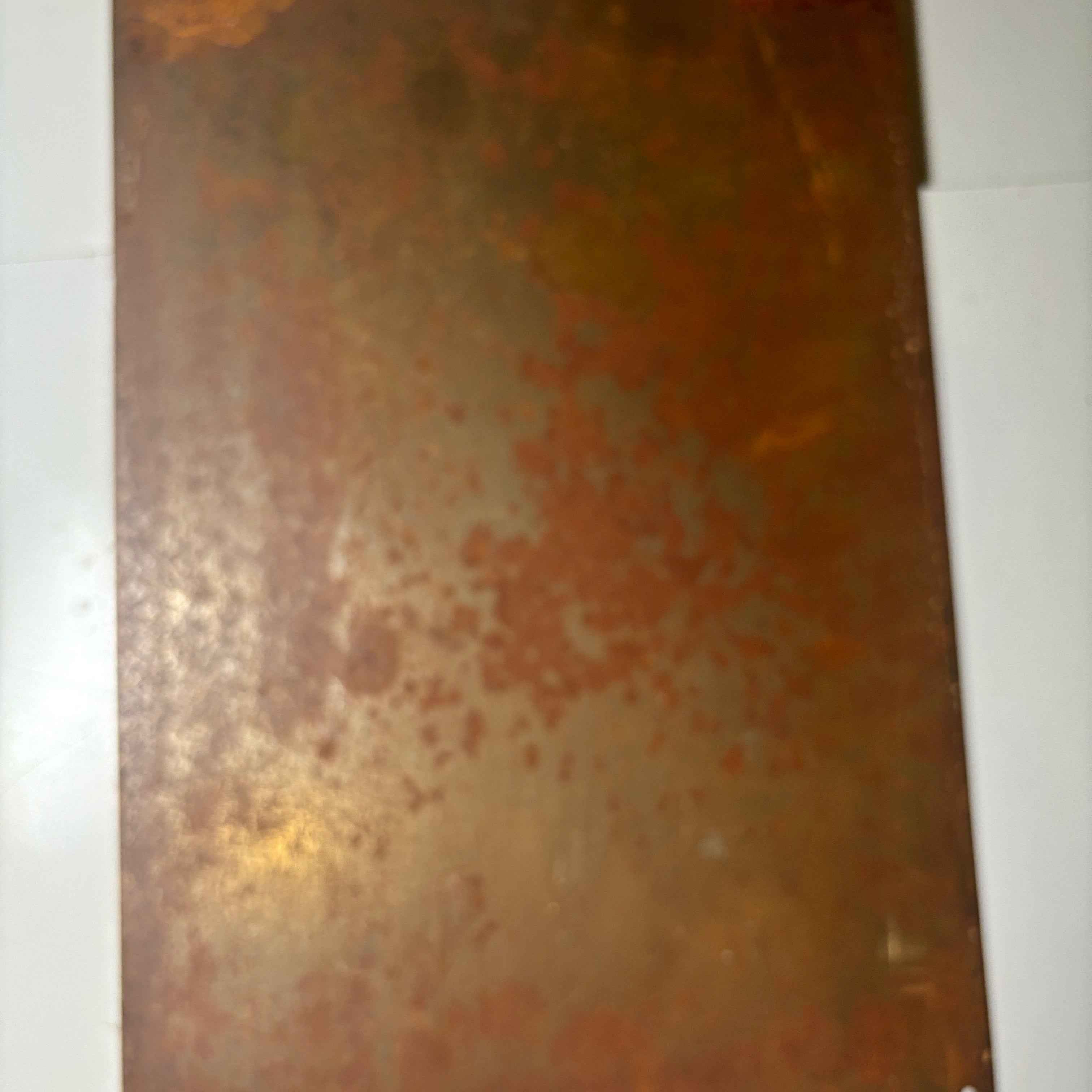 "1957 FORD THUNDERBIRD" METAL ADVERTISING SIGN 30sm x 20cm VTG.