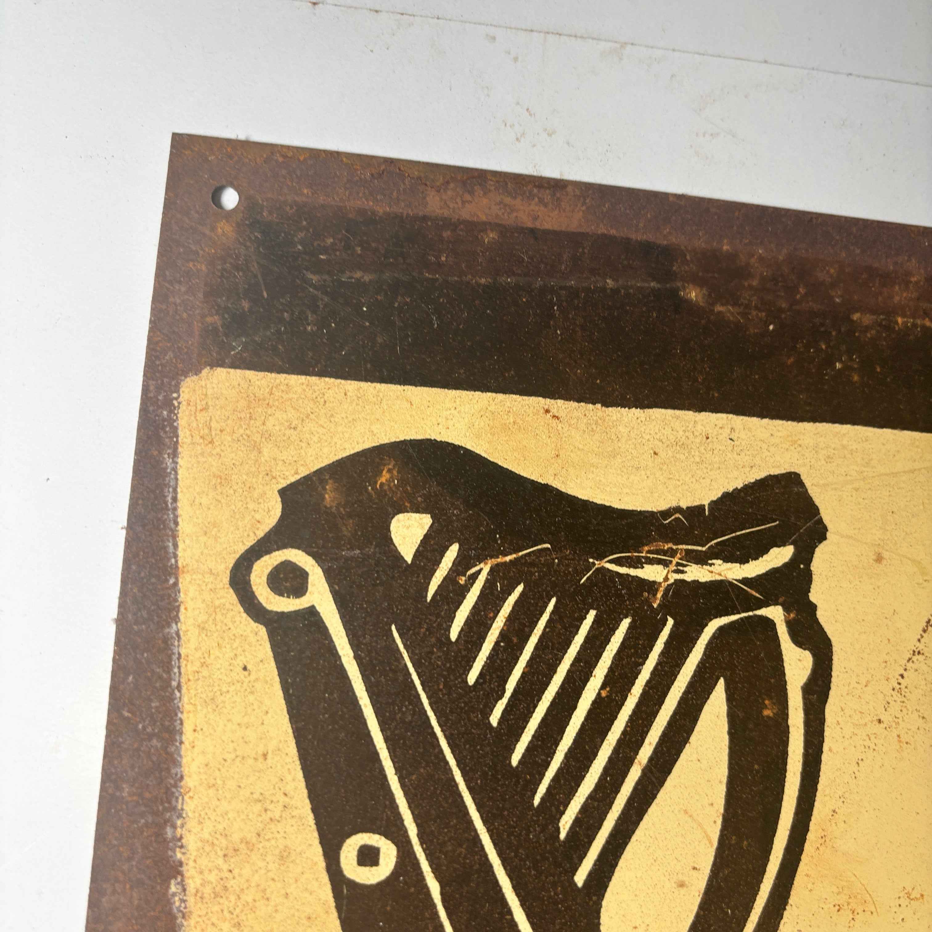 Guinness Beer - Thank God for Guinness Type 1 Sign - 30cm x 20cm