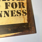 Guinness Beer - Thank God for Guinness Type 1 Sign - 30cm x 20cm