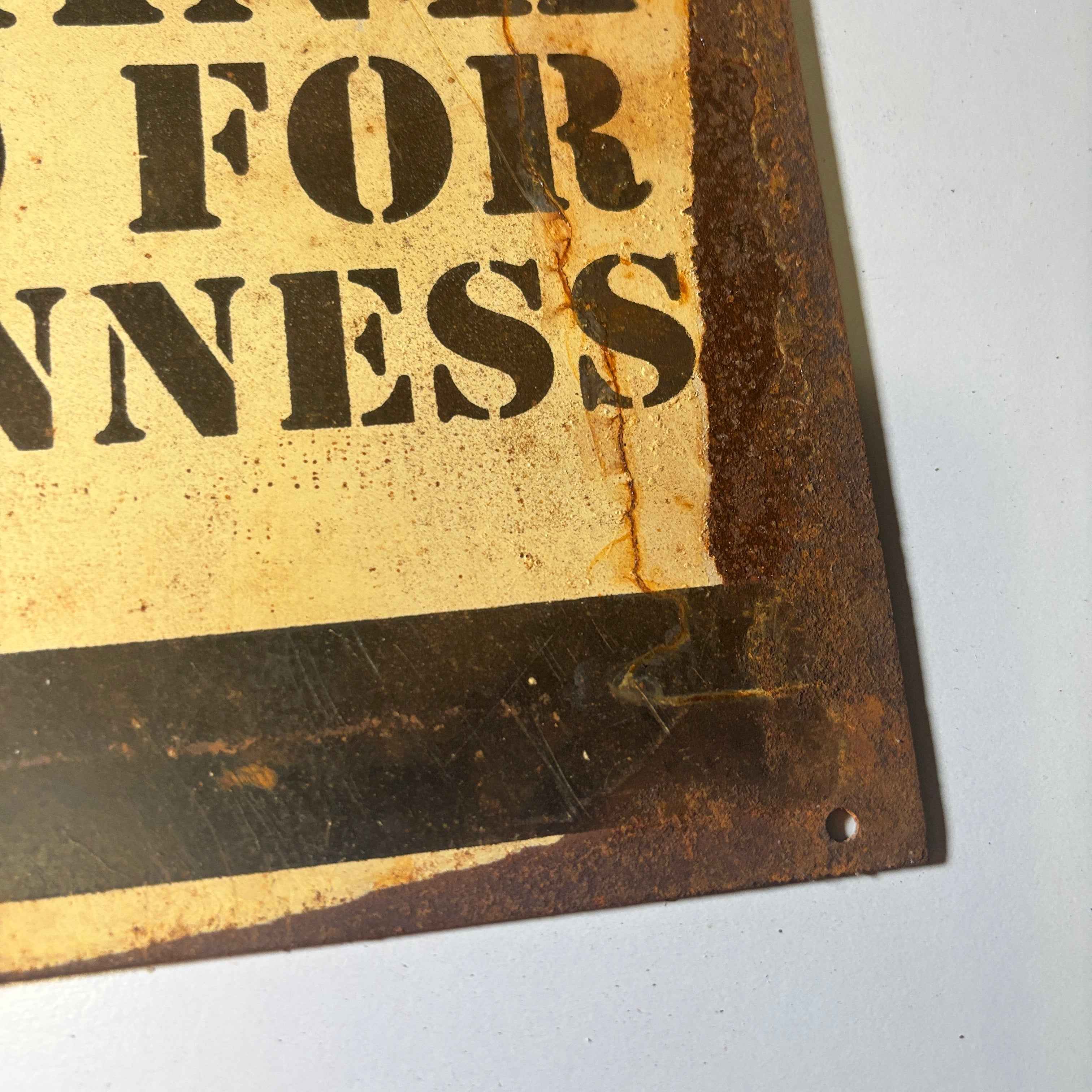 Guinness Beer - Thank God for Guinness Type 1 Sign - 30cm x 20cm